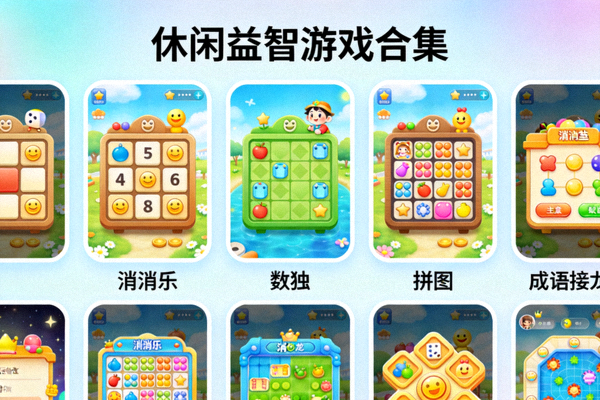 休闲益智类游戏合集展示图片